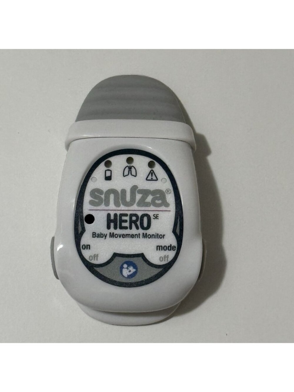 Snuza Hero SE Portable Baby Movement Monitor Wearable Alarm Vibration - Open Box